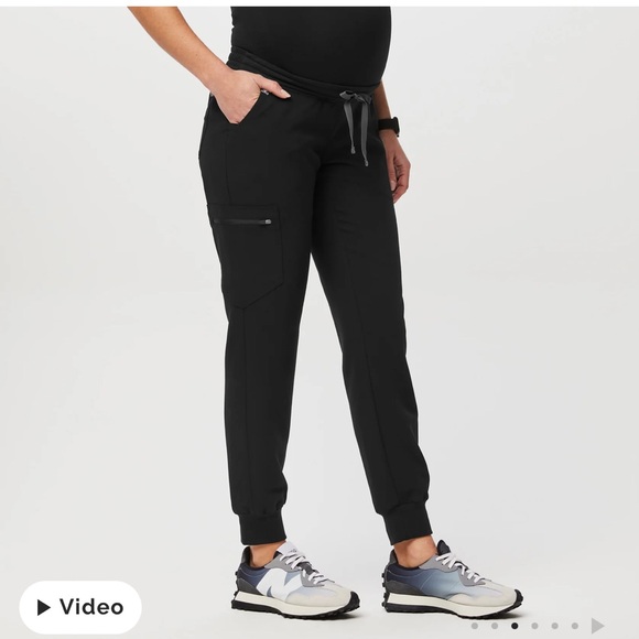 Figs High Waisted Yola Skinny Scrub Pants - Picture 1 of 6